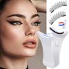 1 Stück Weißer Magnetischer Saug-Wimpern-Clip, Kompakt und Tragbar V-förmiger Clip Leicht zu Tragen, Ein Must-Have Schönheitswerkzeug für Anfänger