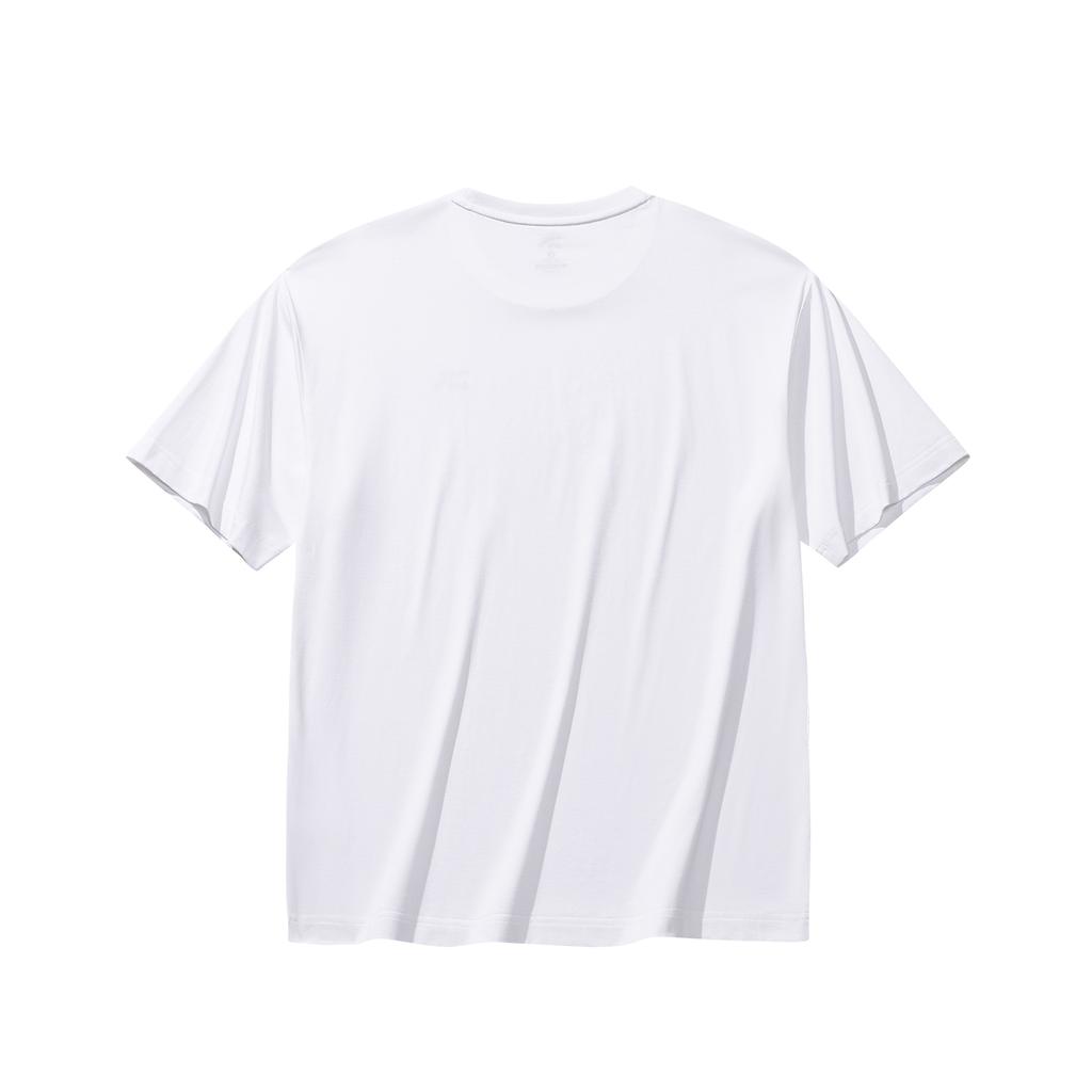 Anta Classic Short Sleeve T-Shirt Men tops Pure-White 952628103-7