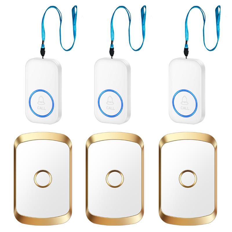 Wireless Emergency Call Bracelet for Seniors: Long-Range Alarm for Elderly & Bedridden Patients