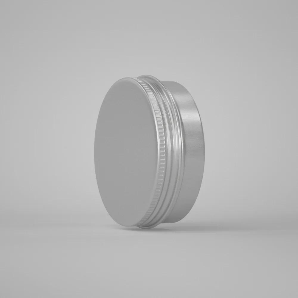 60ml Ahşap Desenli Alüminyum Kozmetik Krem Kutusu, 68*25mm Mühürlü Ambalaj, 60g Merhem Metal Kutu.