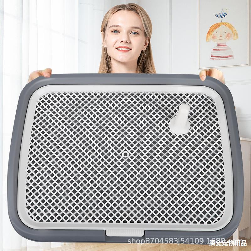 

Интегрированный туалет для собак, Золотистый ретривер, защита от затаптывания мочи, Маленькие, средние и крупные собаки, смываемый туалет с плоской панелью oversized dog toilet 65 * 50 * 6.5 серый