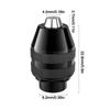Alloy Keyless Drill Chuck Rotary Tool Accessories  for Engraving Carving Polishing and Woodworking