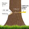 Garden Logging Kit (3 Size Tree Felling Wedge)+Chain Sharpener Chainsaw Teeth Sharpener , Whetstone, Quick-sharpening Tool