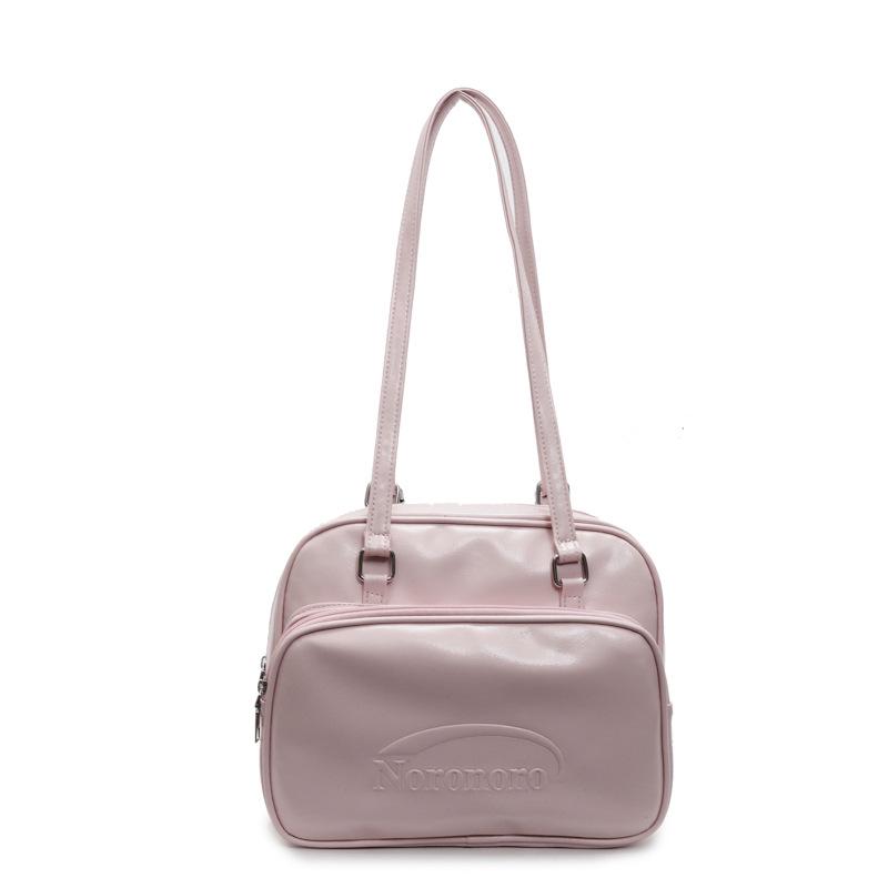 Women's College Backpack PU Multifunctional Shoulder Bag