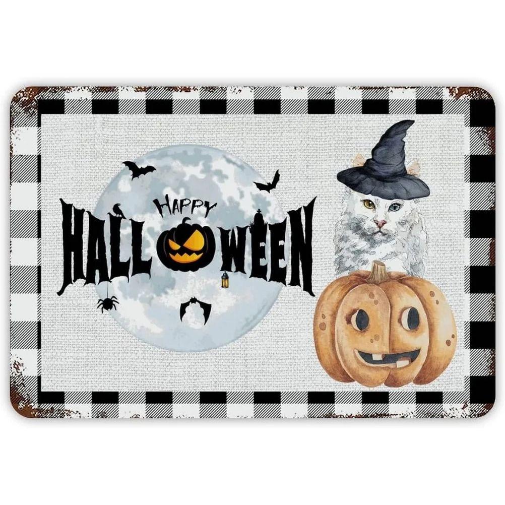 Halloween Pet Costume Metal Tin Sign Party Home Decor