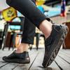 Men’s Moccasins Handmade Slip On Driving Shoes Comfort Flats Casual Shoes Plus Size Leather Shoes for Men Over Sized