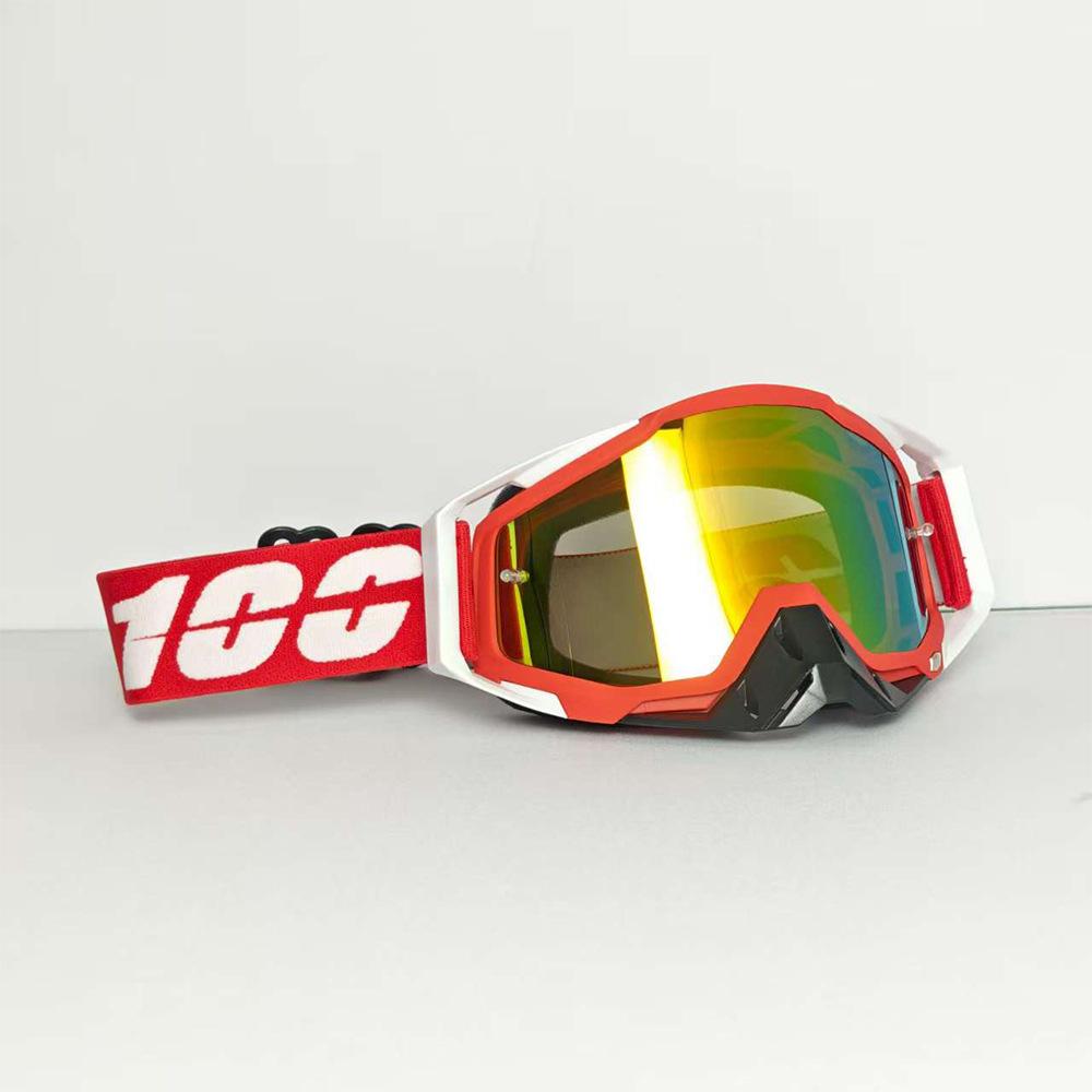 Gogle motocyklowe UV, gogle do jazdy terenowej, sportów outdoorowych na rower, wiatroszczelne gogle narciarskie dla mężczyzn i kobiet