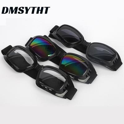 Nicht polarisierte Faltbare Fahrrad-Outdoor-Brille Motorrad Herren Damen Blendschutzbrille Winddichter Schutz Ski Sportbrille