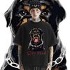 Bully Dog Loose Tee Oversize Round Neck Clothes Rap Style For Men Woman T Shirt High Quality Tops Fashion Harajuku Street Tees