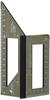 Shinwa Sokutei Stopper 62112 One-Shot Ruler, Polycarbonate,