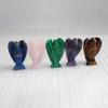 Exquisite Natural Gemstone Healing Crystal Carved Pocket Guardian Angel For Home Decor Gift