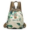 Trend Ethnic Style Printed Backpack New Casual Lightweight Multi-functional Travel Schoolbag