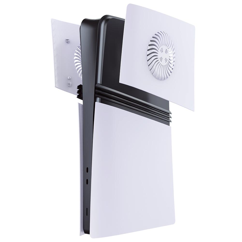 Faceplate Konsolenabdeckung ABS Hartschalen-Case Kratzfeste Faceplate Case Cover Staubdichte Hartschalen-Skin mit Kühlöffnung für PS5 Pro