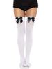 Women's Matte Bow Over-the-Knee Bavarian Festival Socks