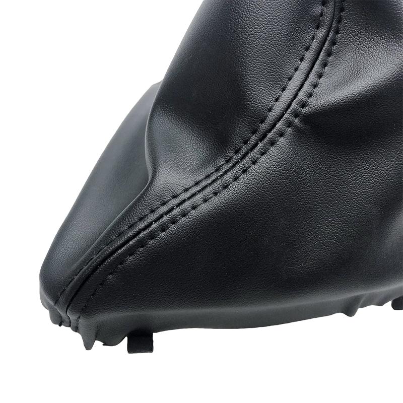 Leather Gear Shift Knob Gaiter Boot Cover Frame Lever Shifter Collar For BMW E36 3 Series E30 E34 E39 E81 E82 E87 E88