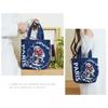 Tote Bag Mini Bag Small Lightweight Mini Tote Lunch Bag Handbag Girl Girls [DIVA Rose] Women's (Indigo Blue)