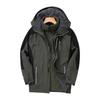 Outdoor Windproof 3-in-1 Detachable Mountaineering Suit with Two-Piece Fleece Liner