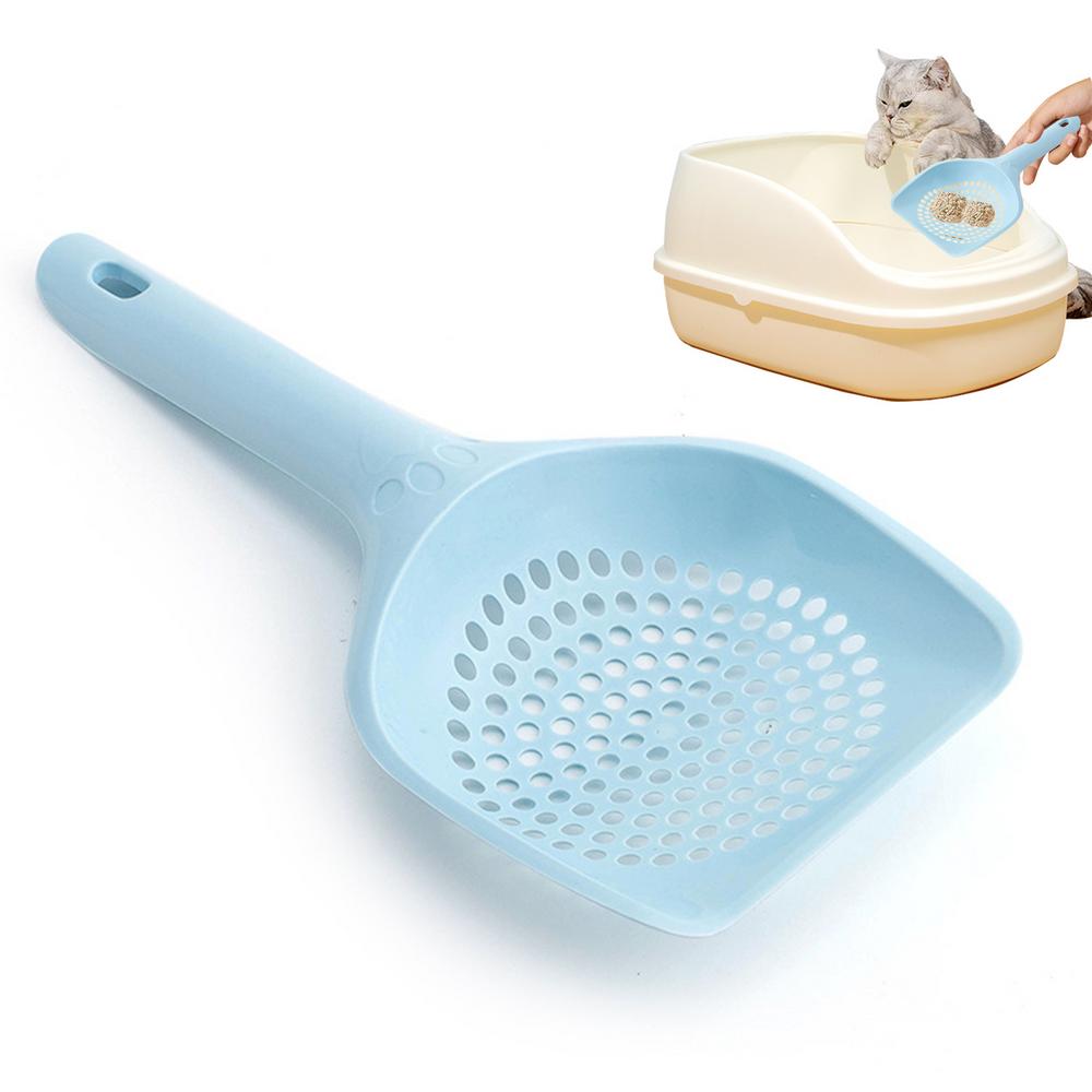 Cat Poop Shovel Scoop Non Stick Sifter Poop Cleaner Corner Shovel Fast And Convenient Cat Poop Scoop Ergonomic Cat Scooper For