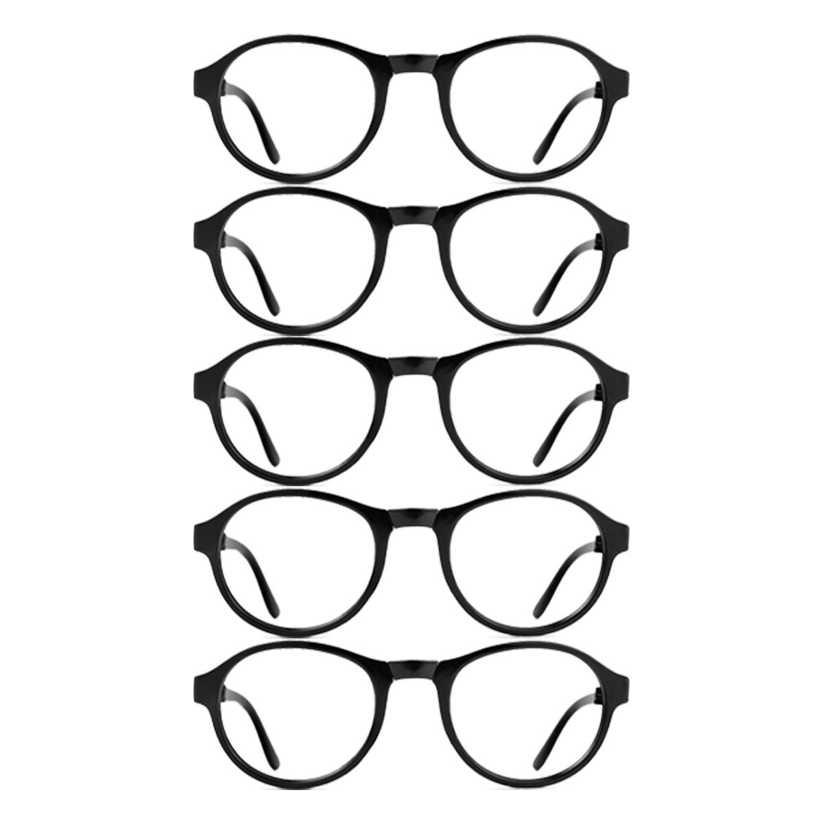 

5 ШТ. Новые складные пресбиопические очки для чтения, очки с защитой от синего света, портативные пресбиопические очки, элегантные ПК-очки для мужчин 3.0