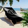 Los Angeles Kings Print Beach Towel, Large Soft Quick Dry Towel for Beach Camping Swimming