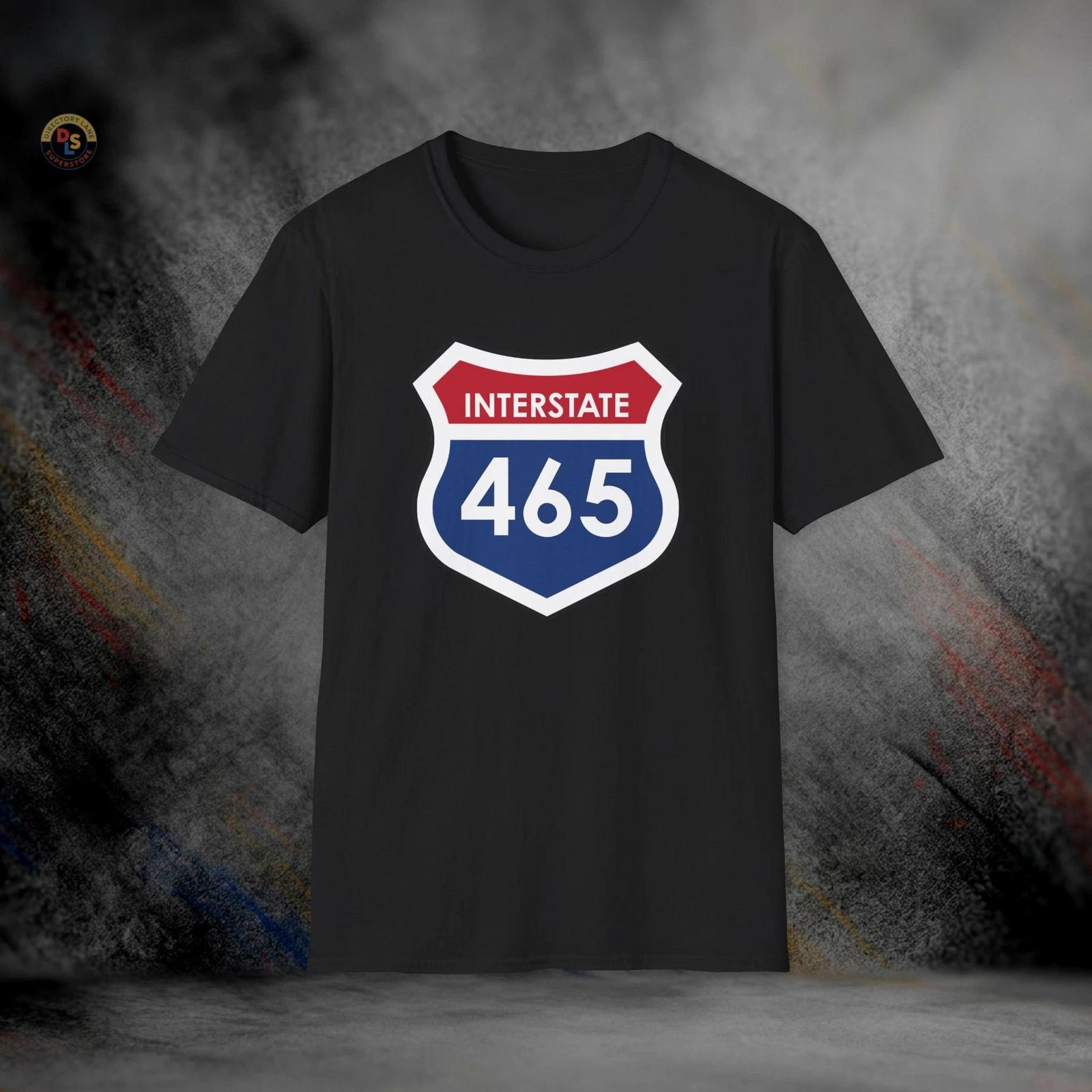 Interstate 465 Indianapolis Indy T-Shirt | Softstyle Tee XXXL