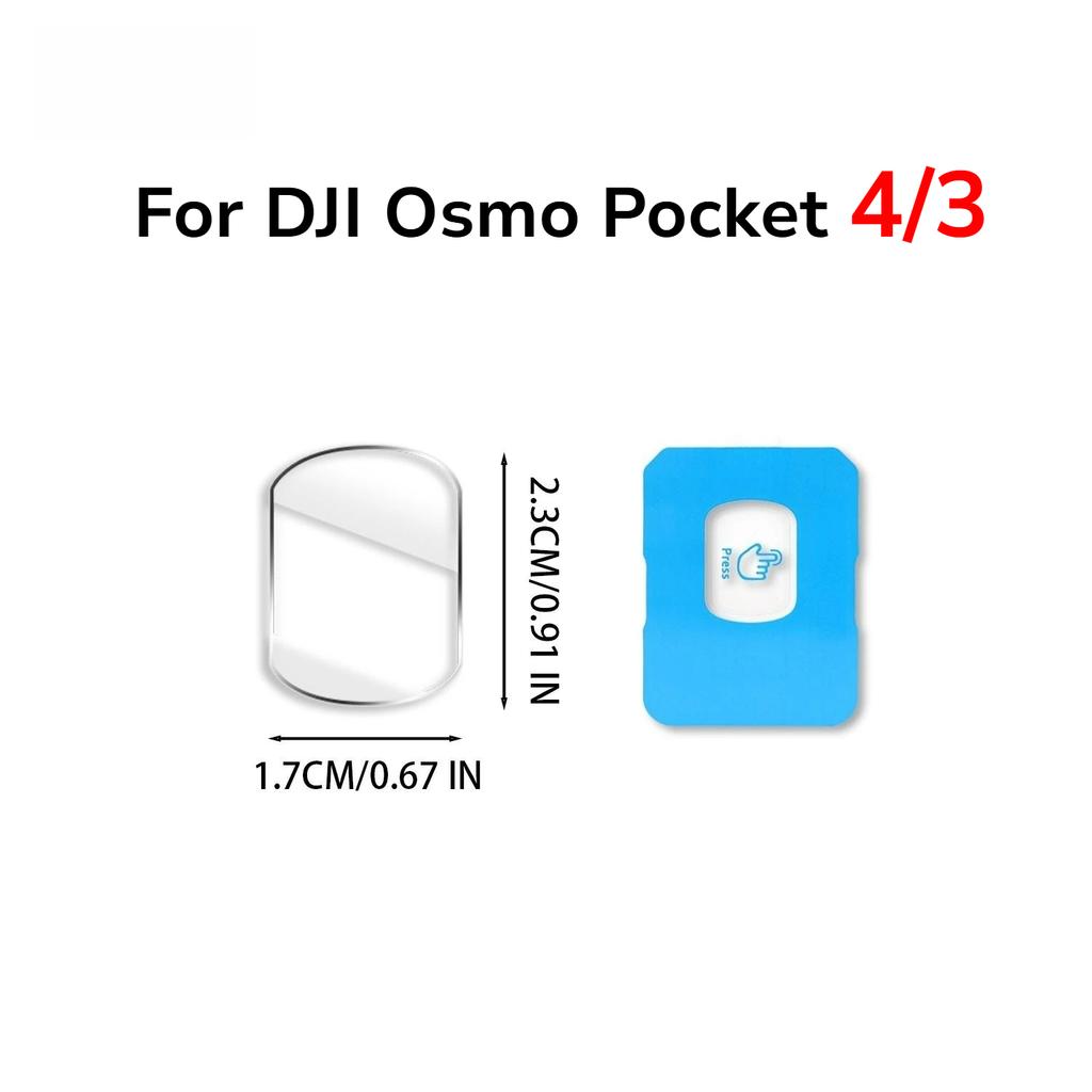 Tempered Glass Easy Installation for DJI Osmo Pocket 4 3 Camera Films HD Lens Glass Screen Protector For DJI Pocket4 Pocket3