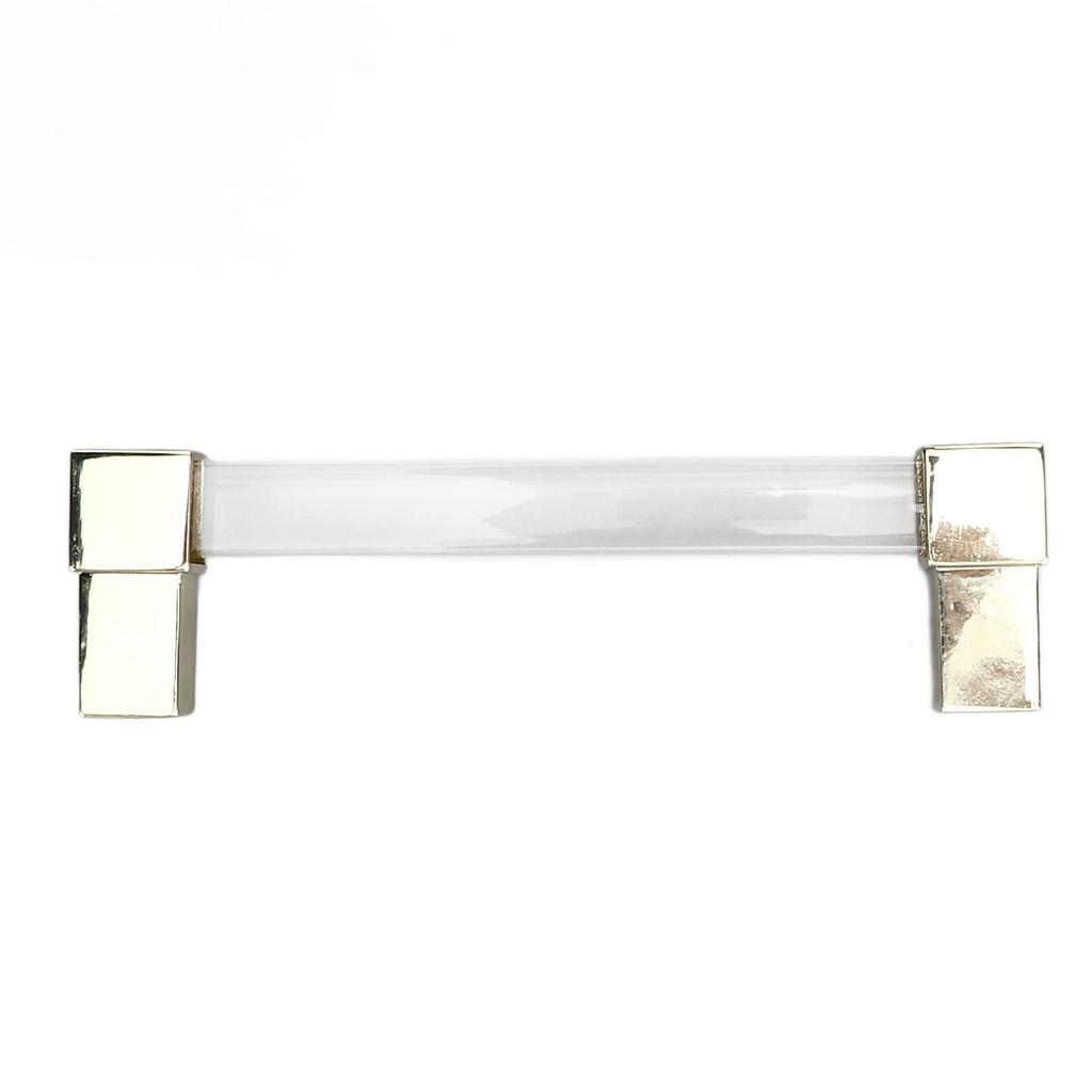 Acrylic Drawer Pulls Single Hole Crystal Cabinet Drawer Pulls for Kitchen Cabinets Dresser Cupboard
