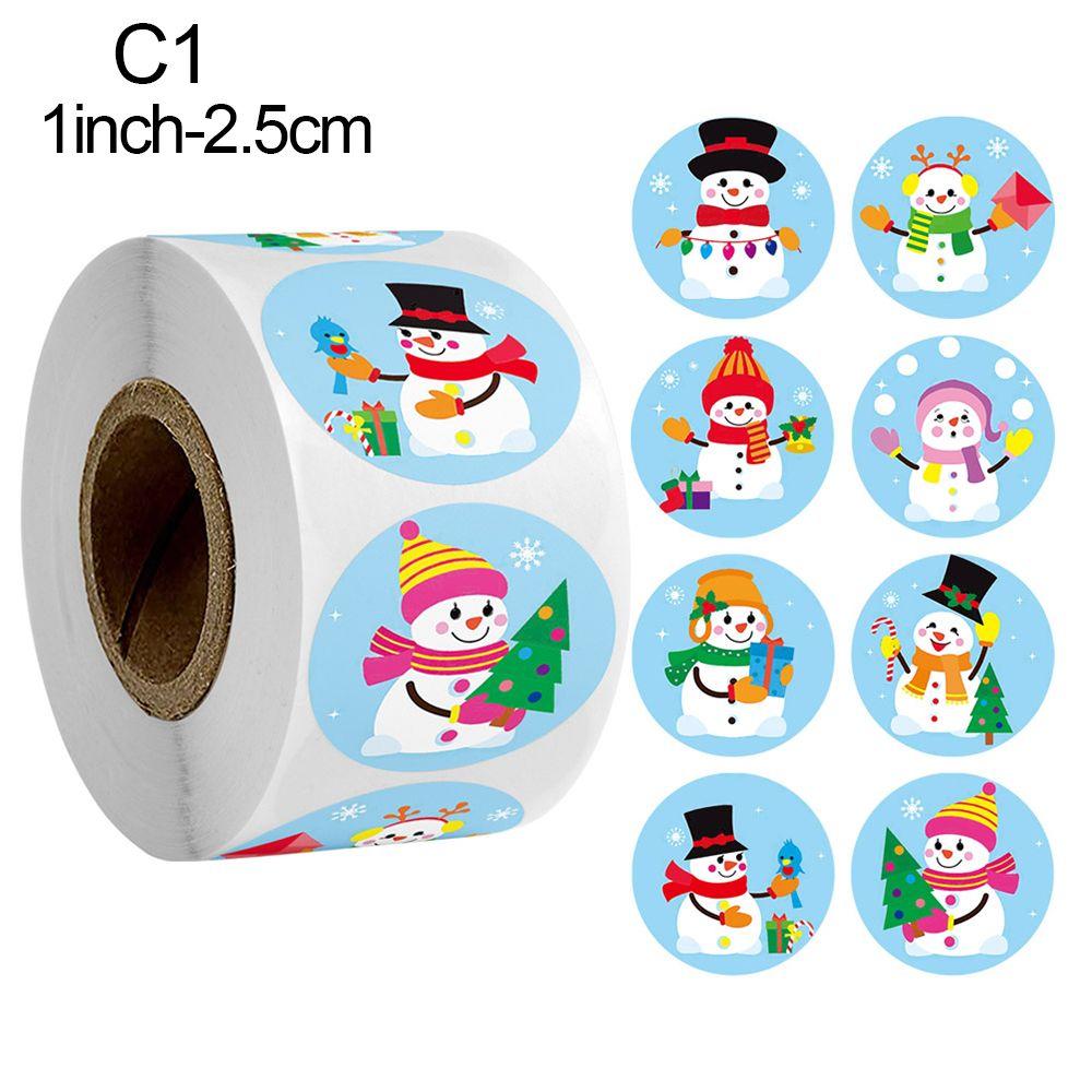 Stickers Envelope Packaging Baking Sign Seal Sticker Adhesive Label Sticky Note Christmas Stickers