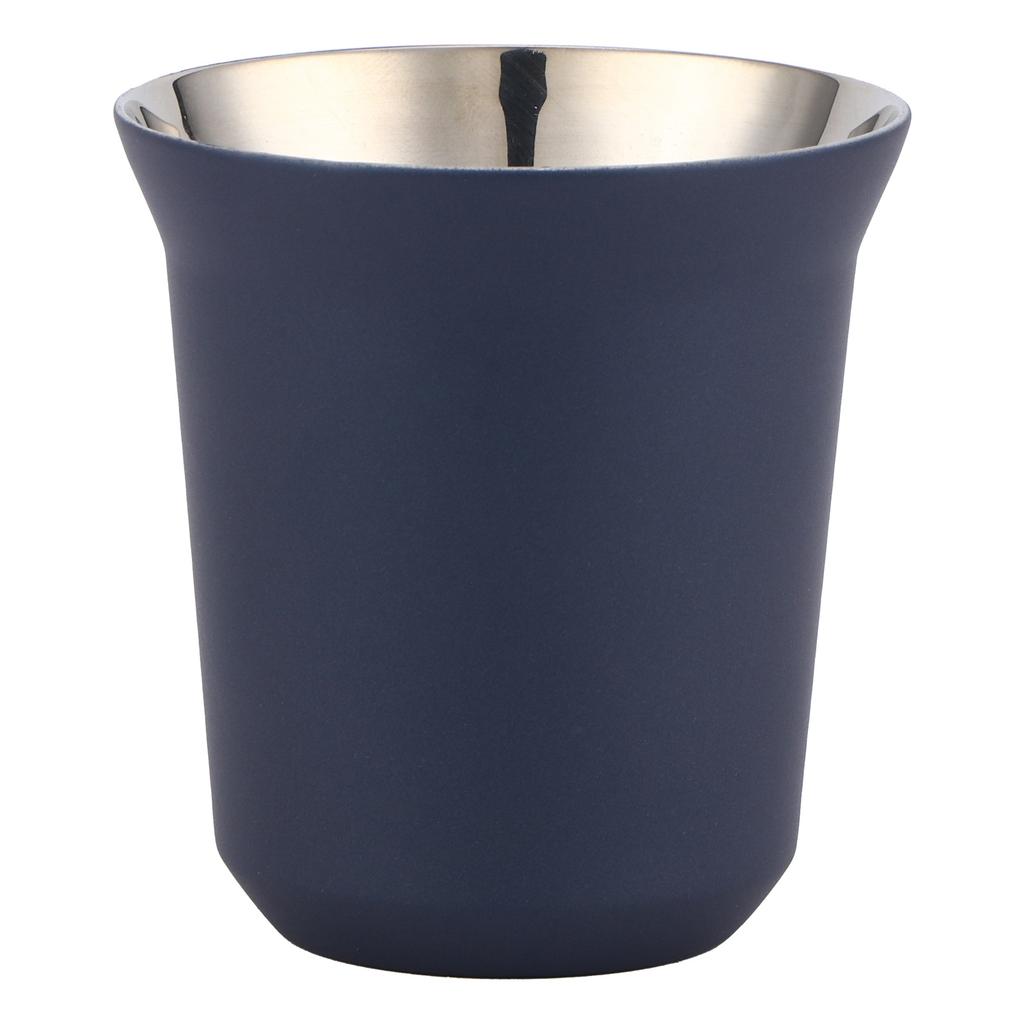 Stainless Steel Coffee Cup Double Wall Insulated Capsule Cup Mug for Home Coffee Shop