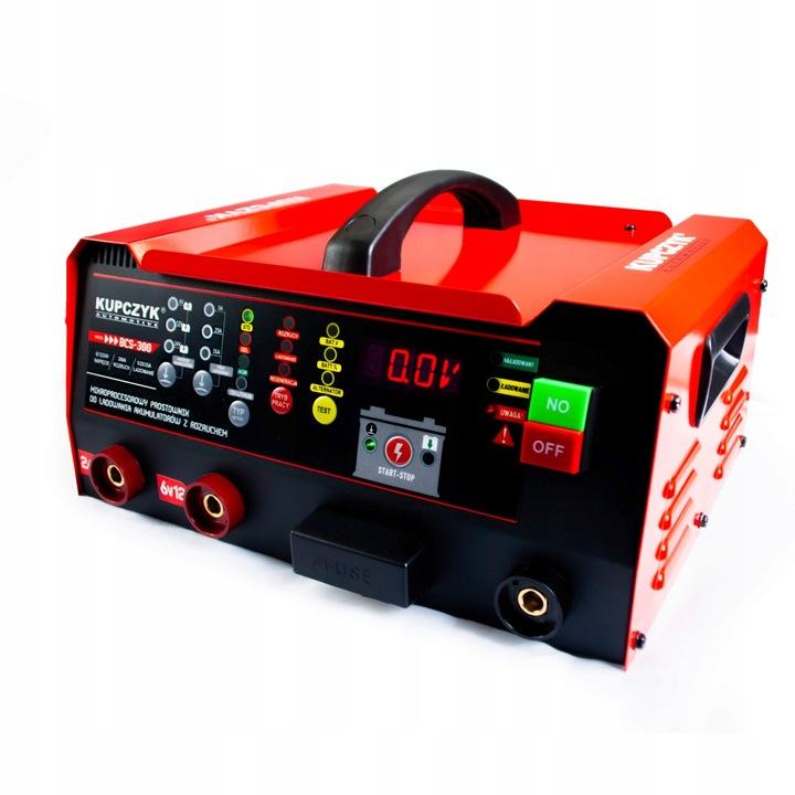 Prostownik Mikroprocesorowy Z Rozruchem 6V 12V 24V 300A Gel Wet Agm Kupczyk