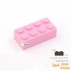 Non-Toxic 50G/20Pcs 3001 2X4 High 8-Hole Building Block Moc Color Loose Parts Compatible With Brick Diy Children'S Toy Assembly