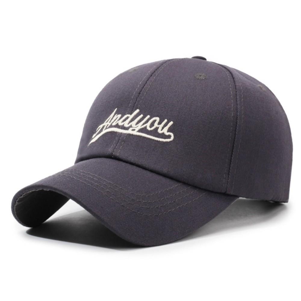 Solid Color Baseball Cap Adjustable Sun Cap UV Protection Sunscreen Hat for Running