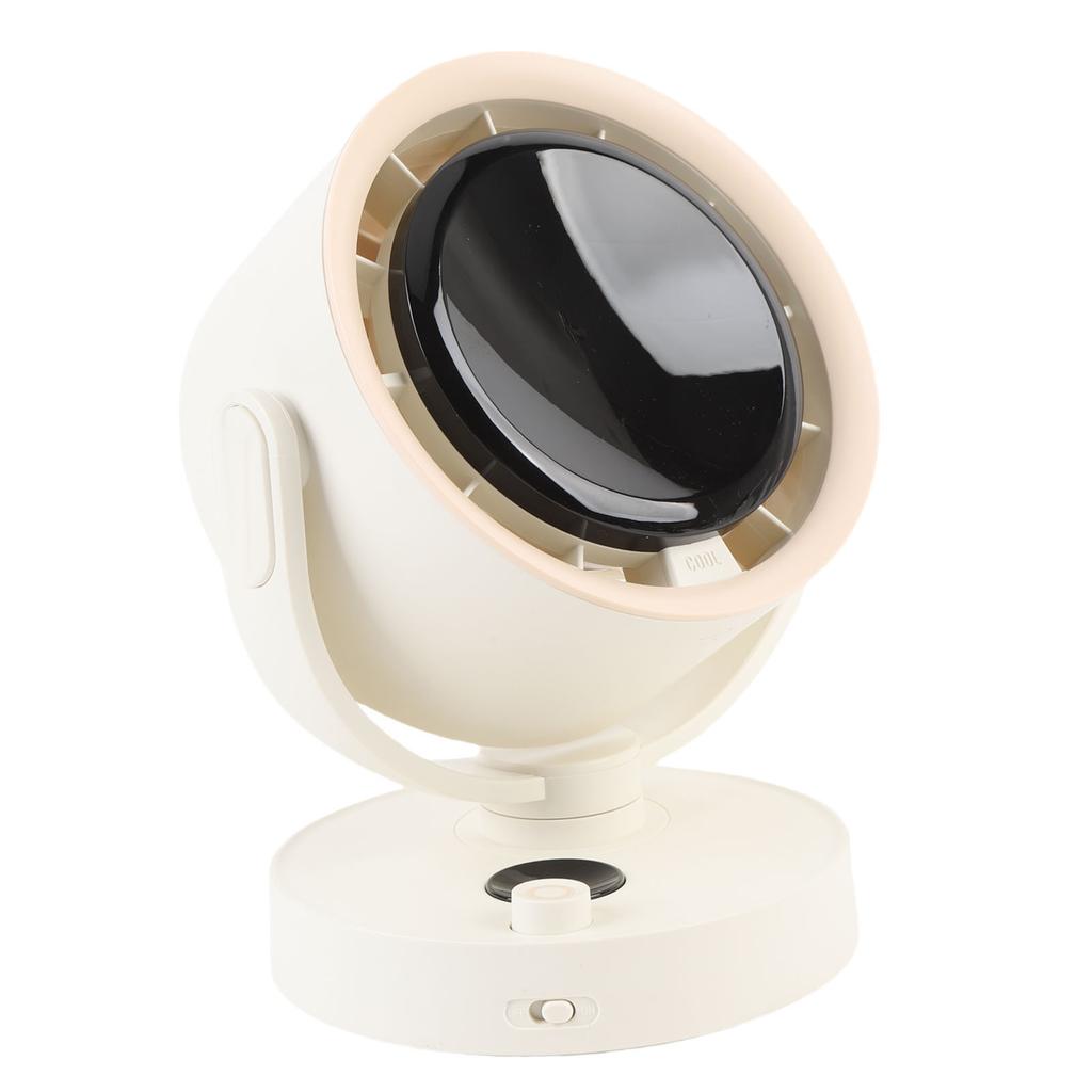 Desktop Air Circulator Fan Portable Rechargeable Automatic 90 Degree Oscillating Quiet 100 Speeds Adjustable LED Display