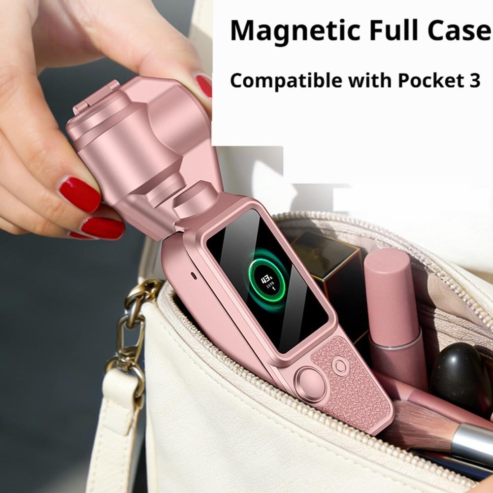 For DJI Osmo Pocket 3 Protective Case Gimbal Camera Magnetic Protection Case Screen Camera Protective Case