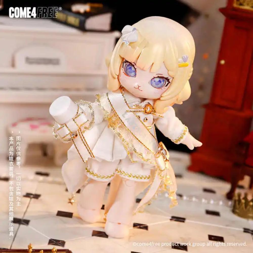 Bonnie 1/12 Bjd Puppen Kleidung Ob11 Süßes Date 23 24 Valentinstag Edition Kürbismädchen DIY Anziehfigur Kinder Niedliches Spielzeug