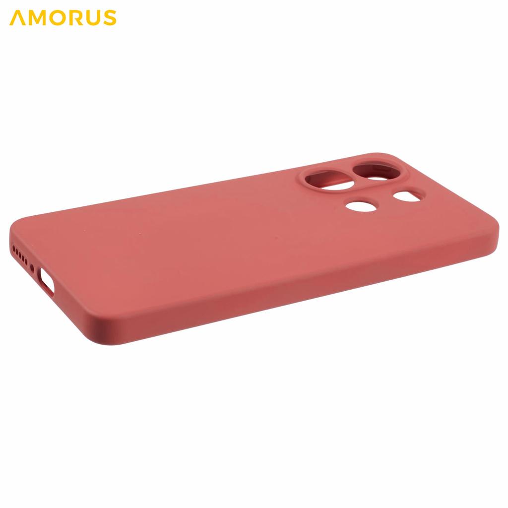For Xiaomi Redmi Note 13 4G Case Precise Cutouts TPU Fiber Lining Shockproof Phone Cover