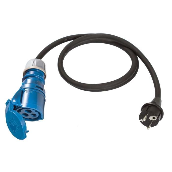 Adaptateur CEE - Weingärtner - 3 Pôles - 230 V - 16 A - Protection contre l'eau