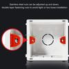 24TE 86-Type PVC Junction Box Wall Mount Cassette For Switch Socket Base