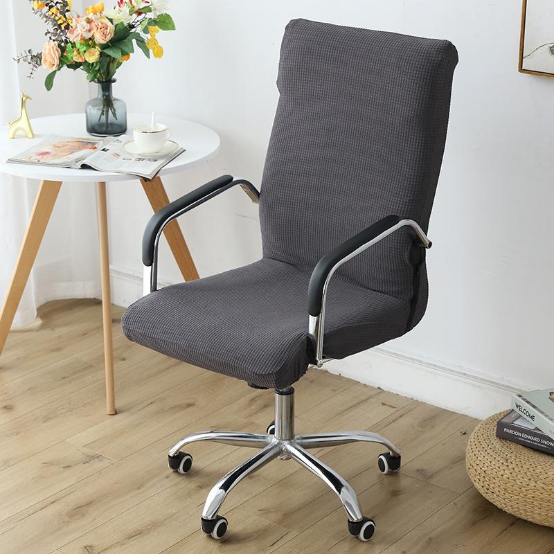 Bürostuhlbezug mit Armlehne Drehstuhl Sitzbezug Verdickter Computerstuhlbezug Universeller Elastischer Stuhlbezug Hockerbezug