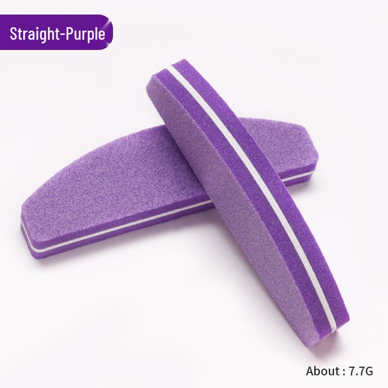 Washable Double-Sided Mini Nail Buffer and File