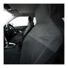 BONFORM Polyester Passenger Car Seat Cover Cross Gear Waterproof/Washable Front Seat 1 Piece Gray 4087-10GY