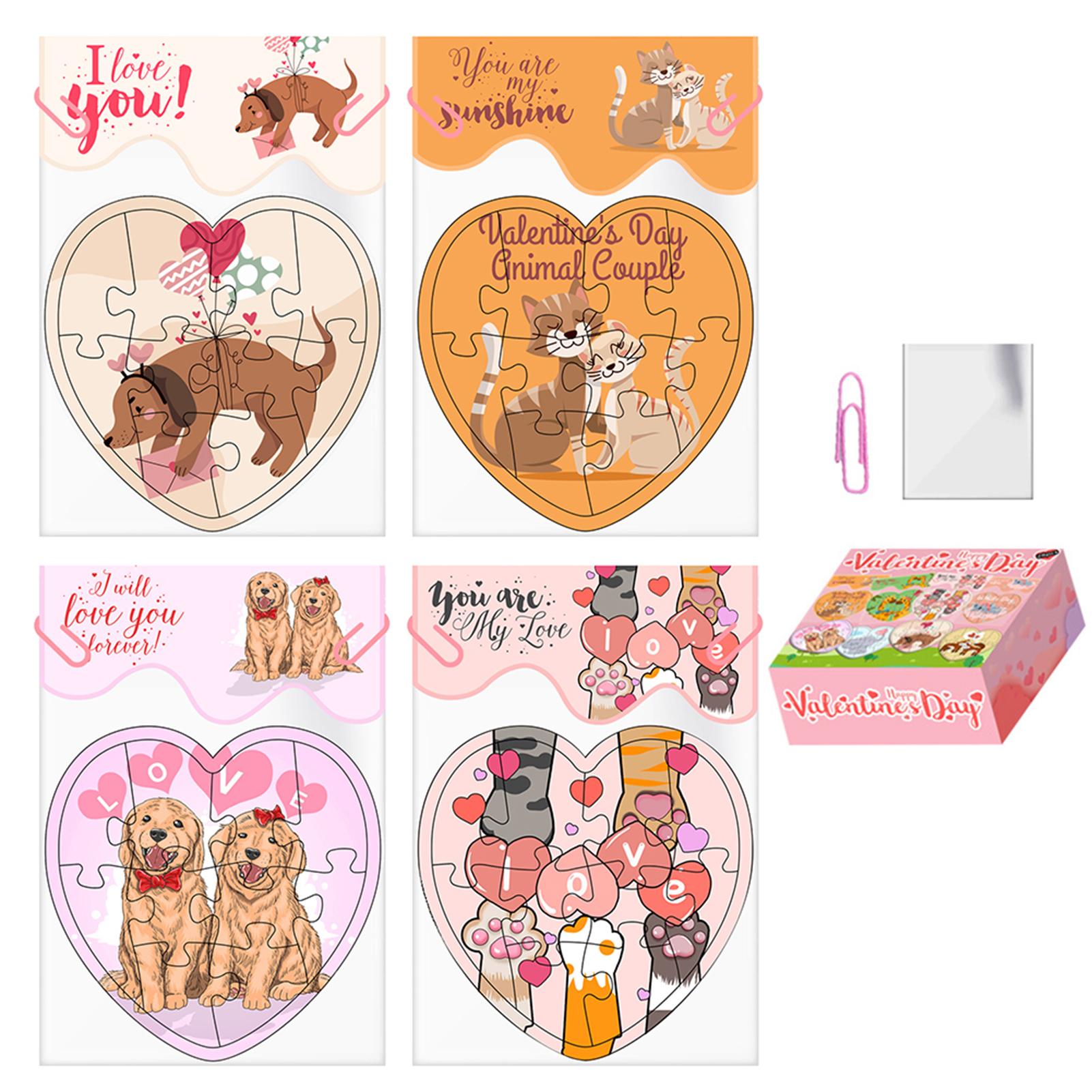 1 Set Love Heart Puzzle Toy Children s Educational Puzzle Toys For Birthday Present