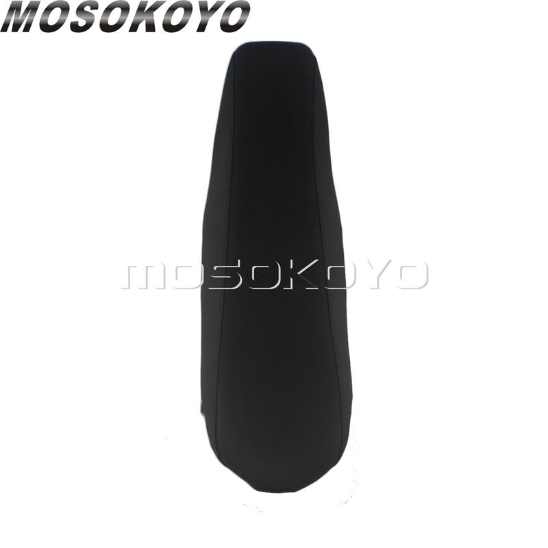Off-Road Motorcycle Black Seat Cushion Assembly For Kawasaki KLX150  KLX 150  Enduro Pit Bike Soft Foam Core Seats Base Cover
