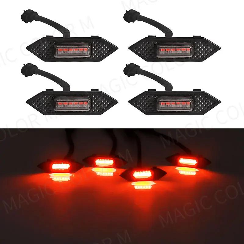 Multicolor LED Grille Lights For Toyota RAV4     DRL Daytime Running Lamp Car Front Griile Light