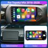 4G Android 13 Radio For Toyota Vitz 3 XP130 2014 2015 2016 2017-2019 Car Stereo Multimedia Player Carplay Auto GPS 2DIN NO DVD