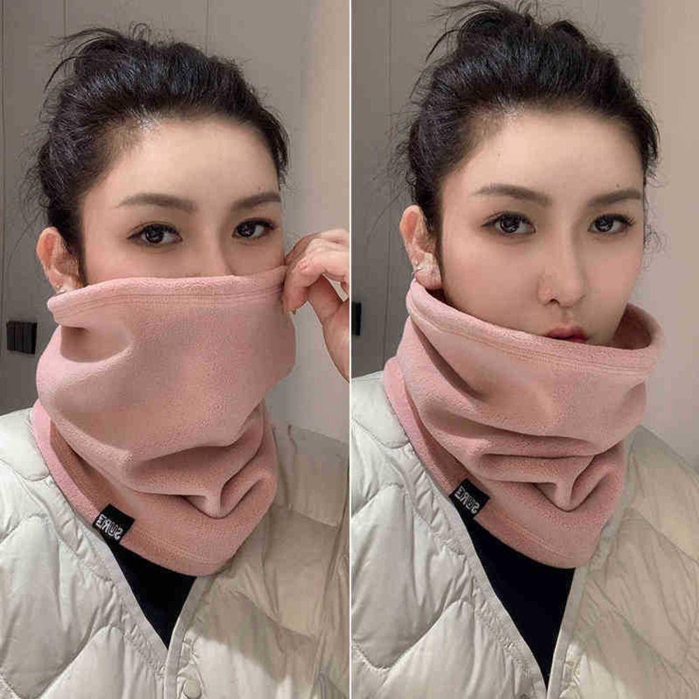 Thickened Face Scarf Neck Cover Warm Thick Shawl Outdoor Thermal Warm Neck Scarf Winter