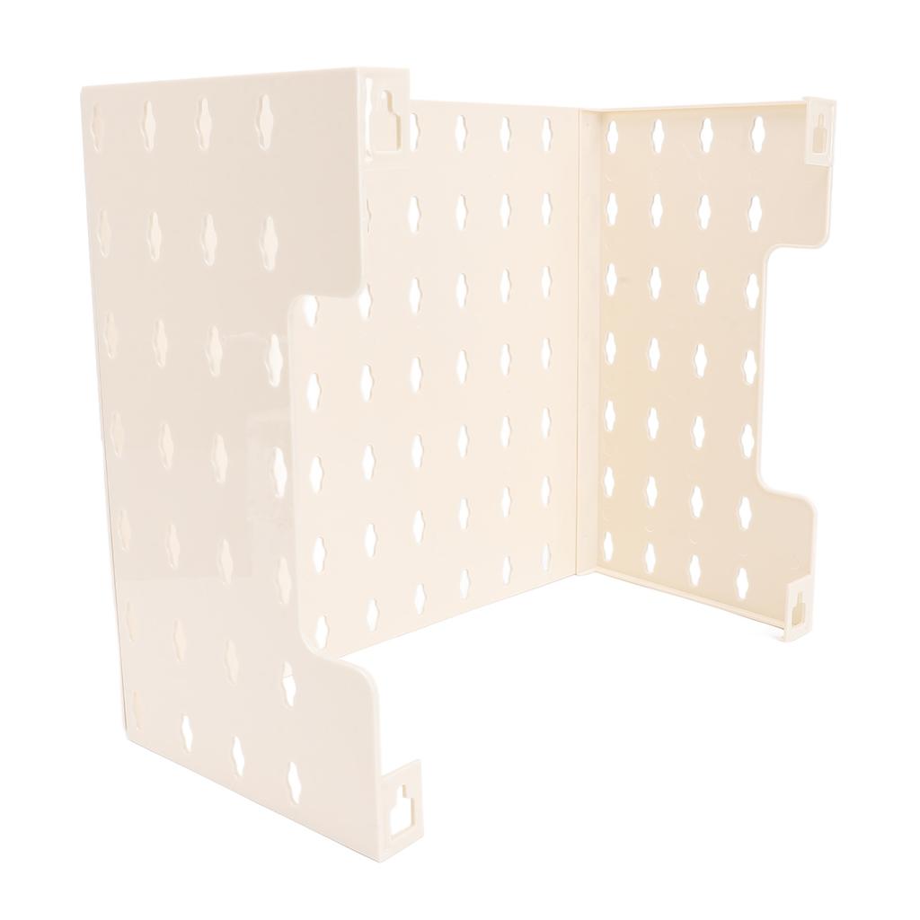 Pegboard Wall Mounted Display Multi Function Storage Rack Gas Water Heater Pipe Cover with Adhesive