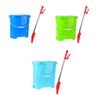 Back Carrying Manual Fertilizer Spreader Ergonomic Design for Agricultural Use Multifunctional 18.1x7.8x18.5inch 25L Capacity