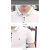 PLAYBOY Men's Short-Sleeve Business Casual Polo Shirt