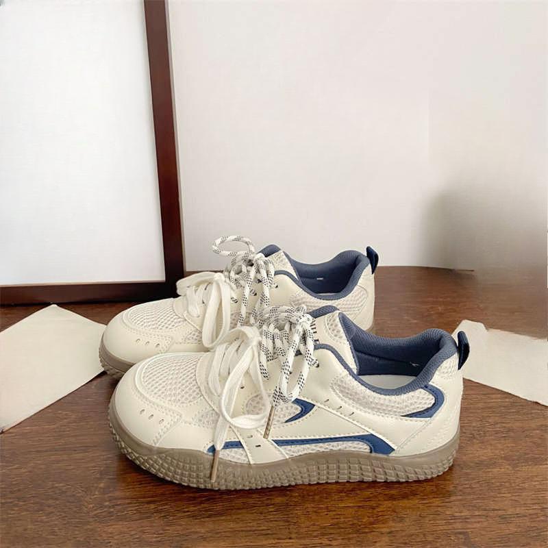 

Дышащие Де Тренировочные Кроссовки Универсальная Обувь С Круглым Носком Студенческие Спортивные Кеды 40 синий